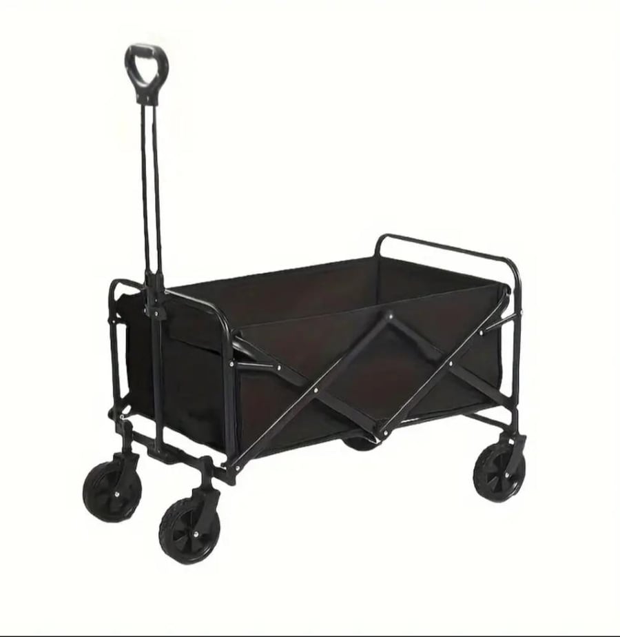 A large cart for carrying items