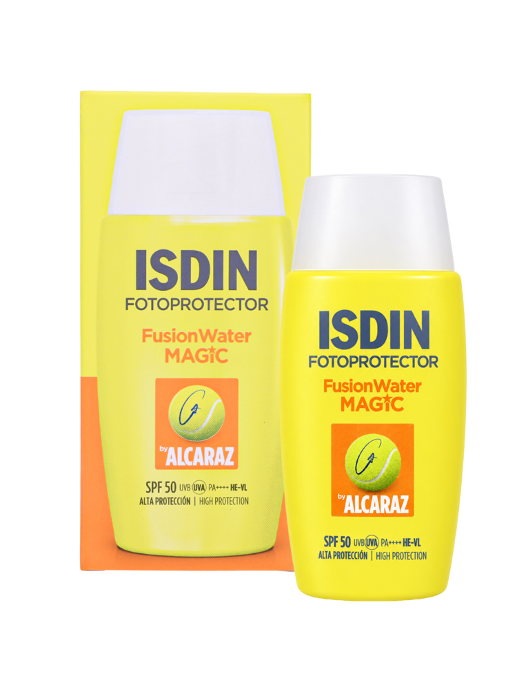 واقي شمس فيوجن ووتر ماجيك حماية SPF 50 من ايسدين - 50 مل