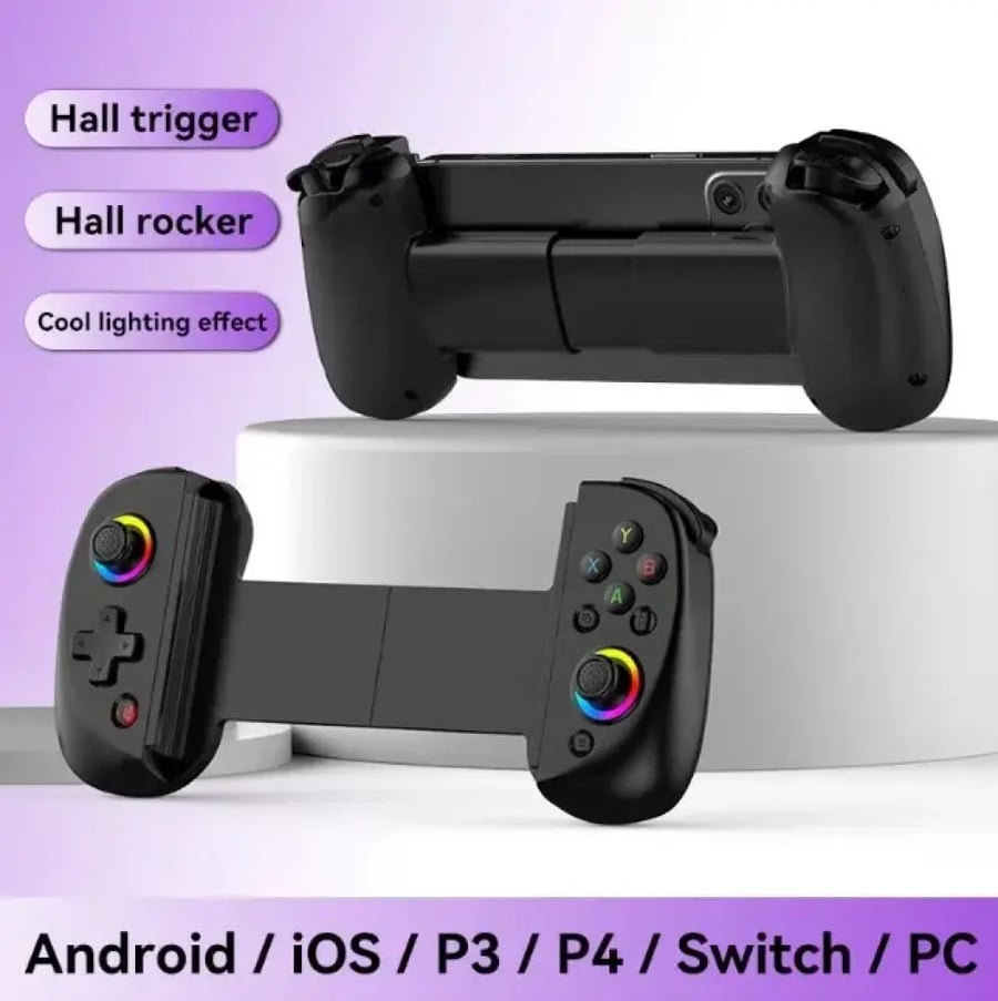 يدة تحكم تلسكوبية D8 - D8 Telescopic Bluetooth Gamepad