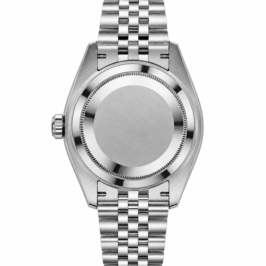 ساعة رولكس ديت جست بميناء فضي | Rolex Datejust Silver Dial Watch