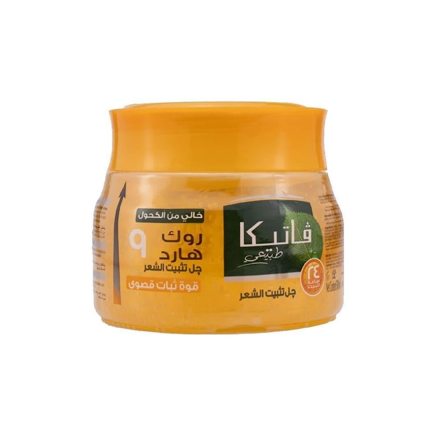 فاتيكا جل شعر أكستريم حولد 500مل - برتقالي VATIKA HAIR GEL EXTREME HOLD STYLING GEL 500ML - ORANG (734126)