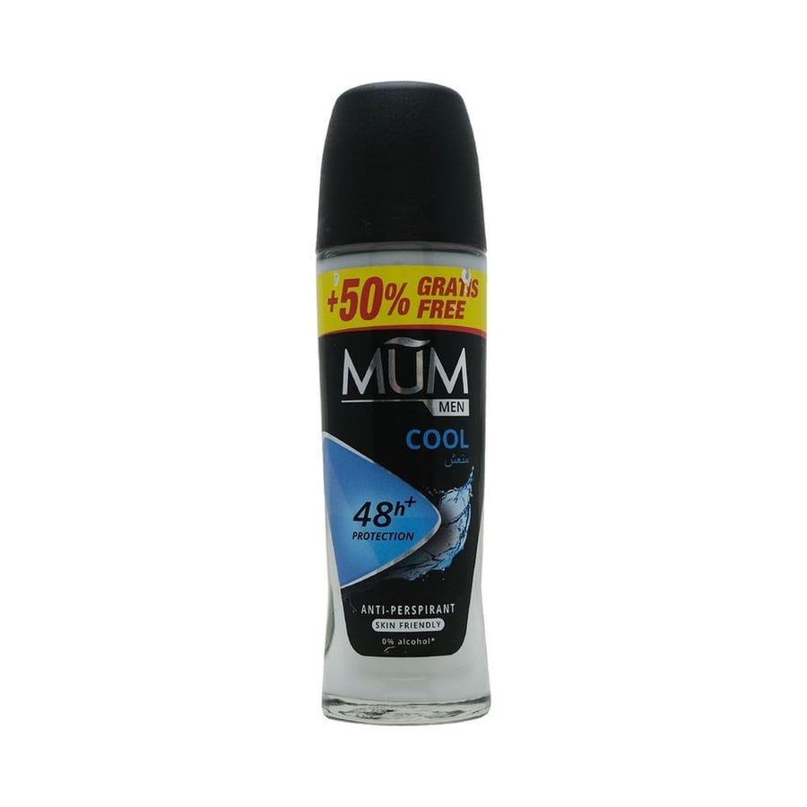 مام منعش 75-ملي لتر MUM DEODORANT ROLL-ON MEN COOL 75ML (5512)