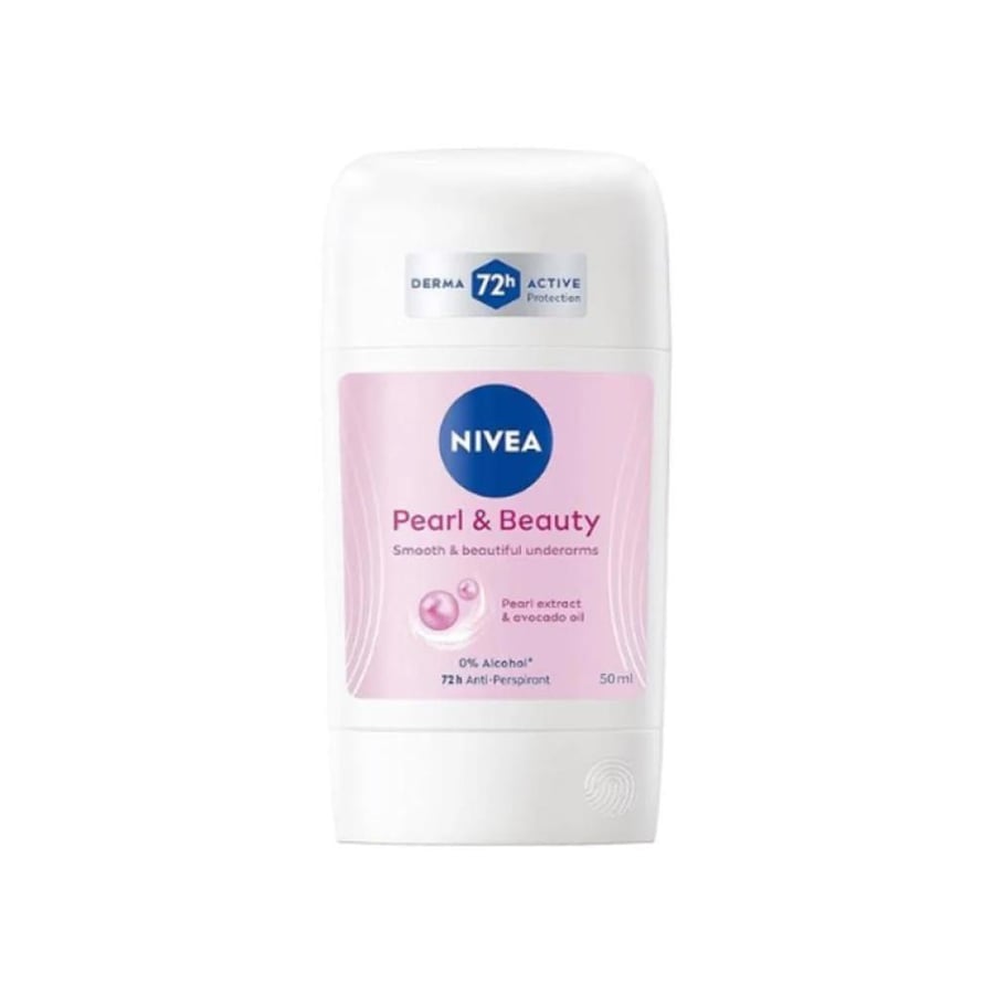نيفيا ستيك 50مل بيرل بيوتي نسائي   3في 1 8100 NIVEA STICK 50ML PEARL BEAUTY 3IN 1 8100
