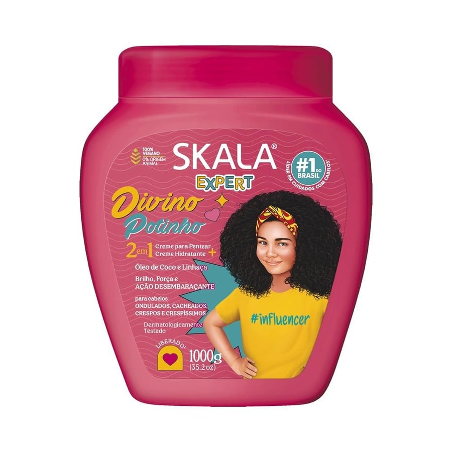 سكالا اكسبرت بيرفكت كريم معالج للشعر المموج والمتشابك 1000 جم Skala Expert Perfect wavy, glorious, and tangled hair treatment 1000g