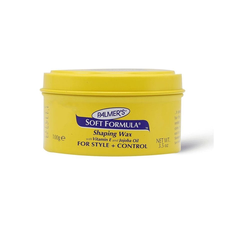 بالمرز لتصفيف الشعر 100جرام العلبة الصفراء المعدنية PALMERS SOFT FORMULA SHAP.WX 100GM 1060007