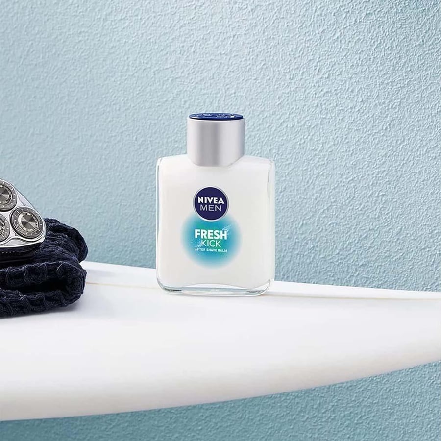 نيفيا سائل بعد الحلاقة حيويه وانتعاش للرجال 100 مل NIVEA MEN FRESH AND COOL AFTER SHAVE FLUID 100ML (619061)