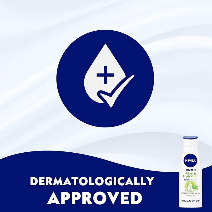نيفيا لوشن للجسم 250 مل  الوهيدراشن NIVEA BODY LOTION 250ML ALOE & HYDRATION  (90582)