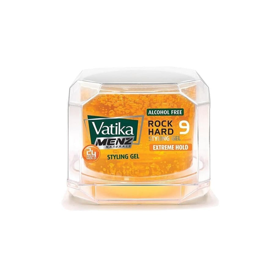 فاتيكا جل شعر قوة وثبات قصوى 250مل VATIKA HAIR GEL--EXTREME HOLD 250ML (ORANGE ) (702644)
