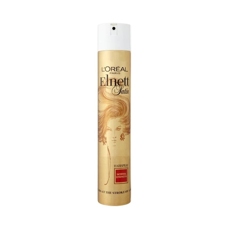 لوريال باريس سبراي للشعر إلنيت ساتن عادي 400-ملي لتر LOREAL PARIS HAIR SPRAY ELNETT SATIN NORMAL 400ML 1018