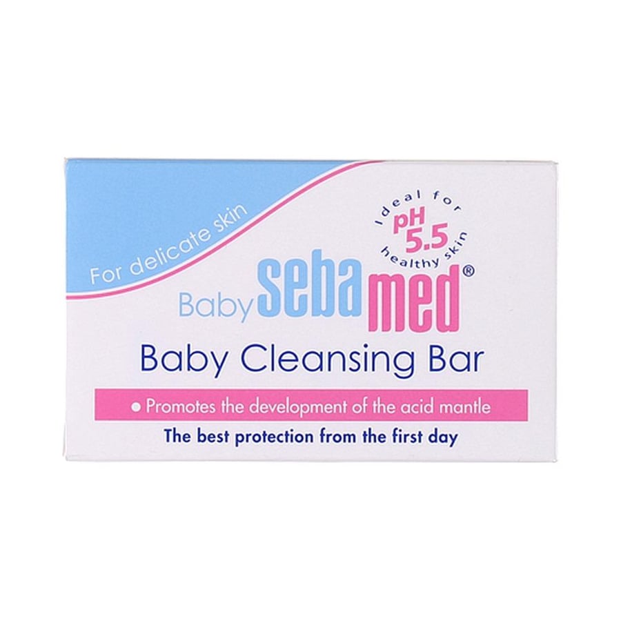 سيباميد قطع تنظيف للأطفال 100-جرام SEBAMED BABY CLEANSING BAR 100GM (13696)