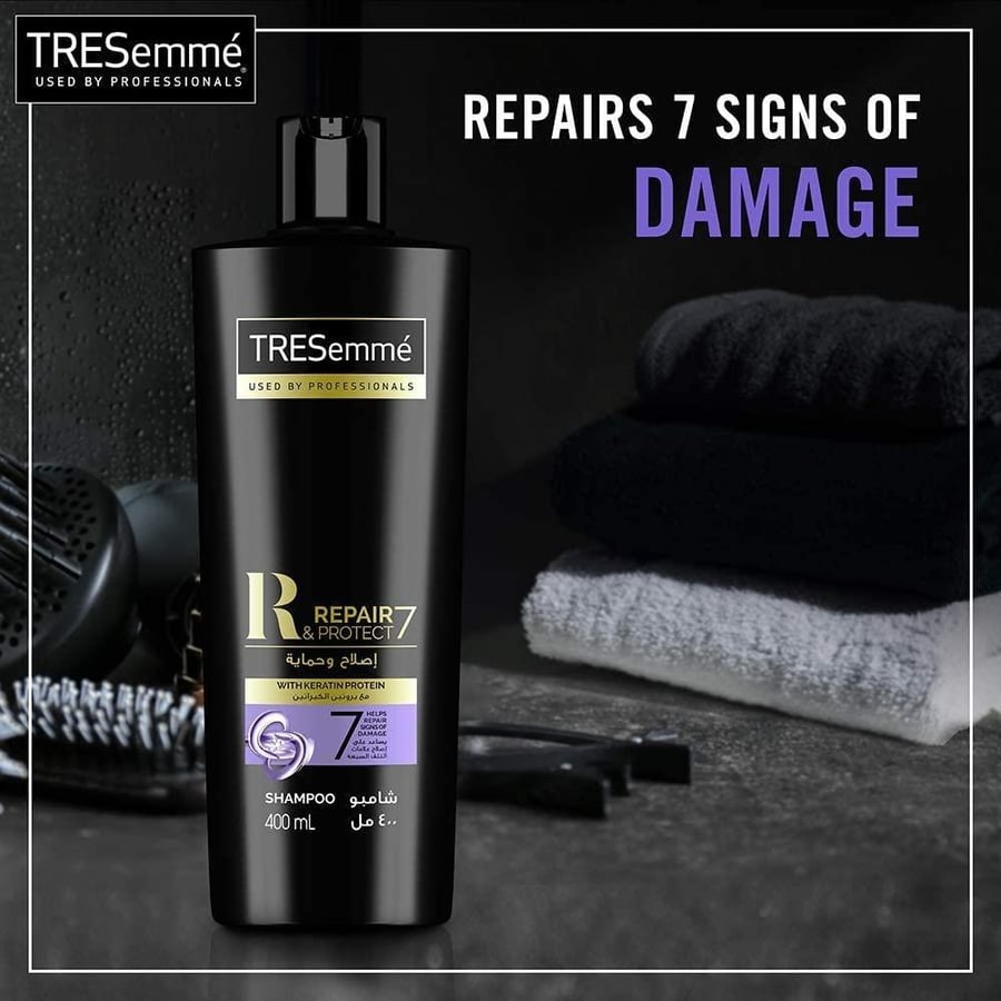 ترسيمي شامبو اصلاح وحمايه 400مل4841 TRESEMME SHAMPOO REPAIR & PROTECT 400ML(4841)
