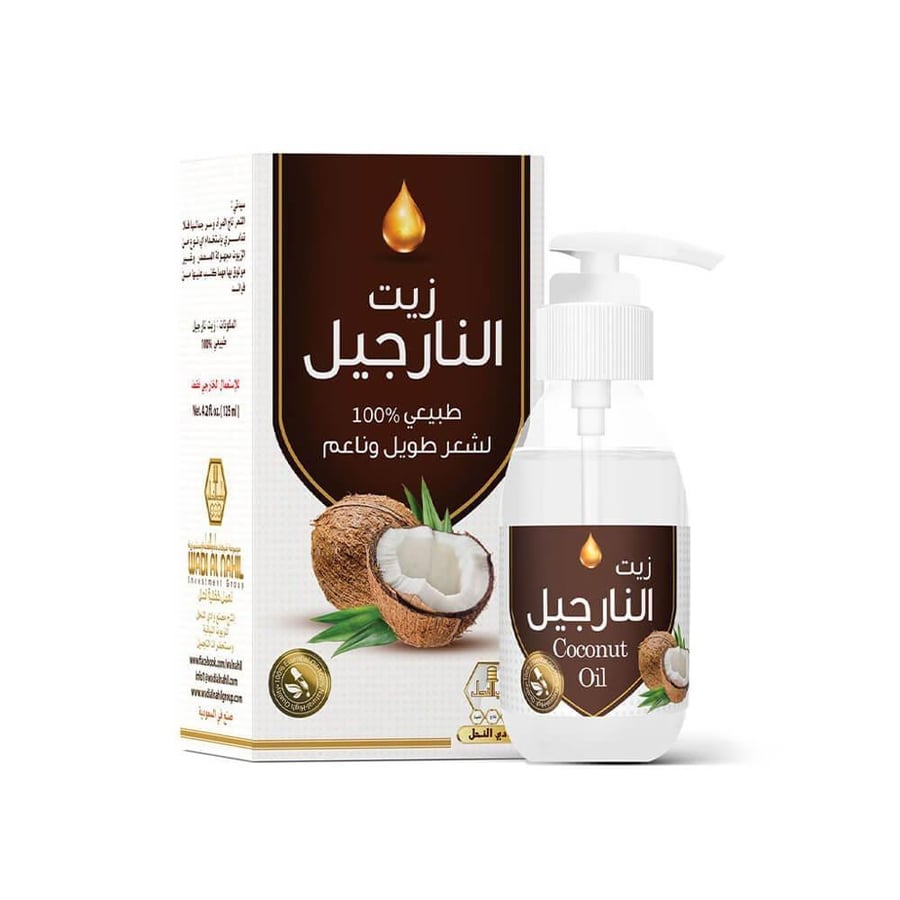 وادي النحل زيت النارجيل 125مل WADI AL NAHIL--COCON OIL 125GM (0114)