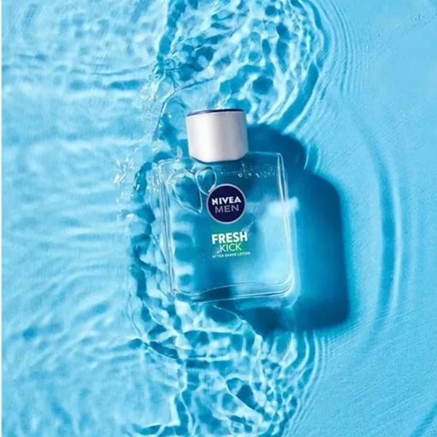 نيفيا سائل بعد الحلاقة حيويه وانتعاش للرجال 100 مل NIVEA MEN FRESH AND COOL AFTER SHAVE FLUID 100ML (619061)