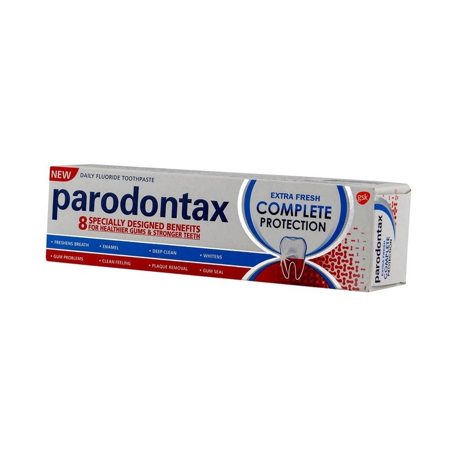 بارودنتكس معجون اسنان اكستر فرش حمايه متكامله 75مل PARODONTAX TP EXTRA FRESH COMPLET PROTECTION 75ML(7178)
