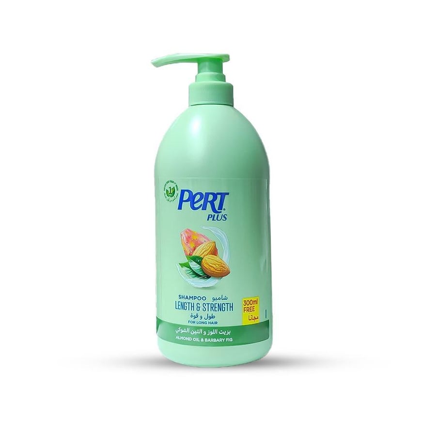 برت بلص شامبو 1000 مل بزيت اللوز طول وقوة PERT PLUS SHAMPOO 1000 ML LENGHT STRENGTH ALMOND 2459