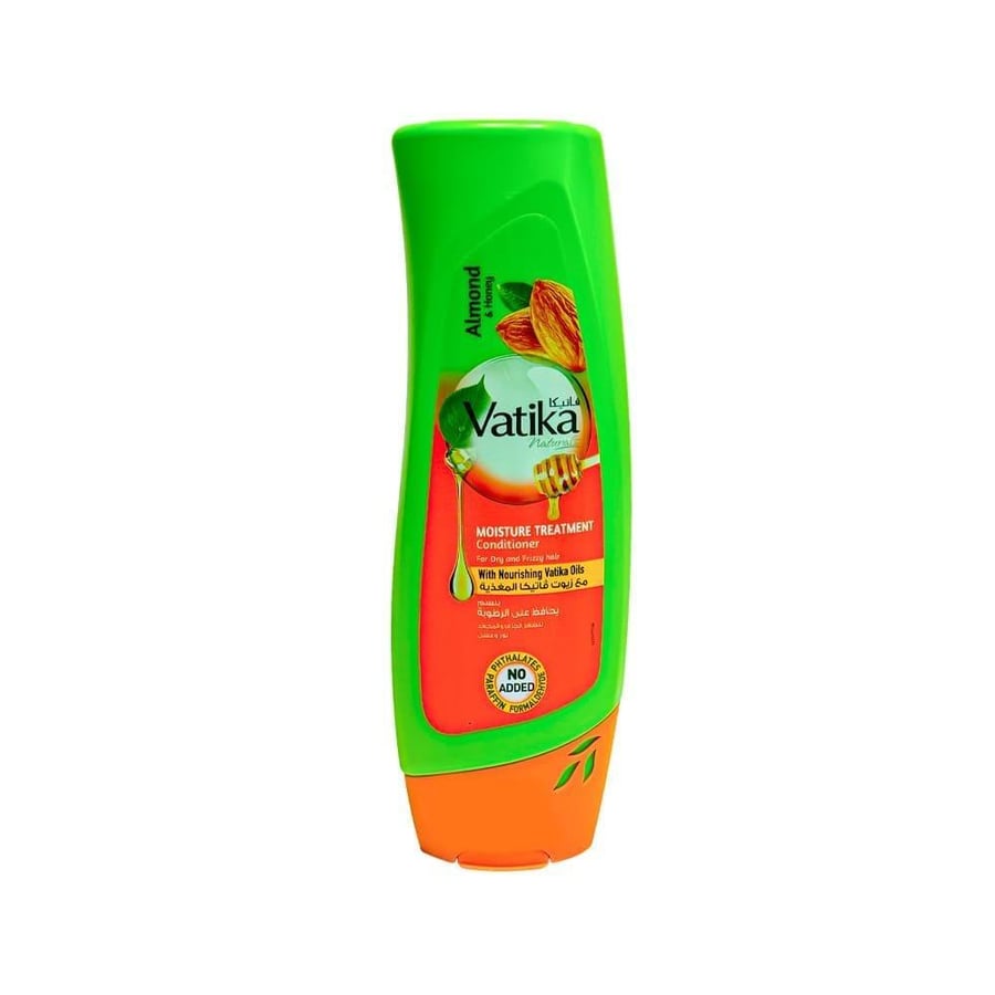 فاتيكا بلسم يحافظ على الرطوبة 400 مل VATIKA CONDITIONER MOISTURE TREATMENT (ALMOND) 400ML (8290)