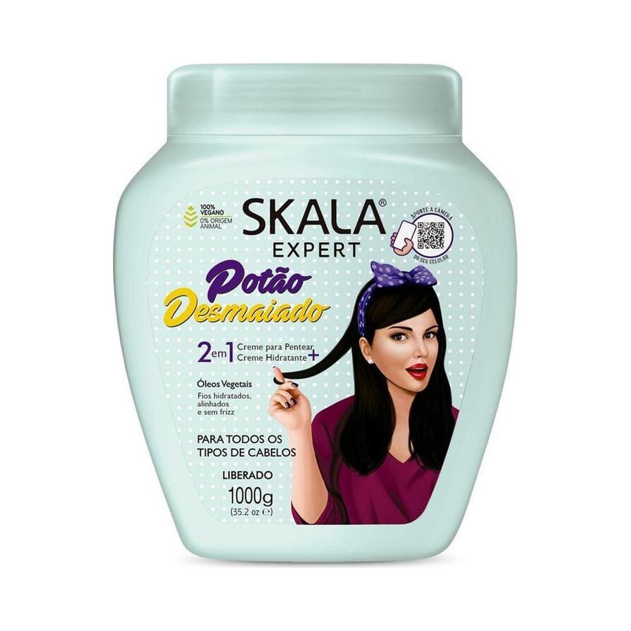 سكالا اكسبرت كريم 1000 جرام 2 في 1 وعاء ديسمايدو - رمادي SKALA EXPERT CREAM 1000GM 2 IN 1 POTAO DESMAIADO - GRAY (12725)