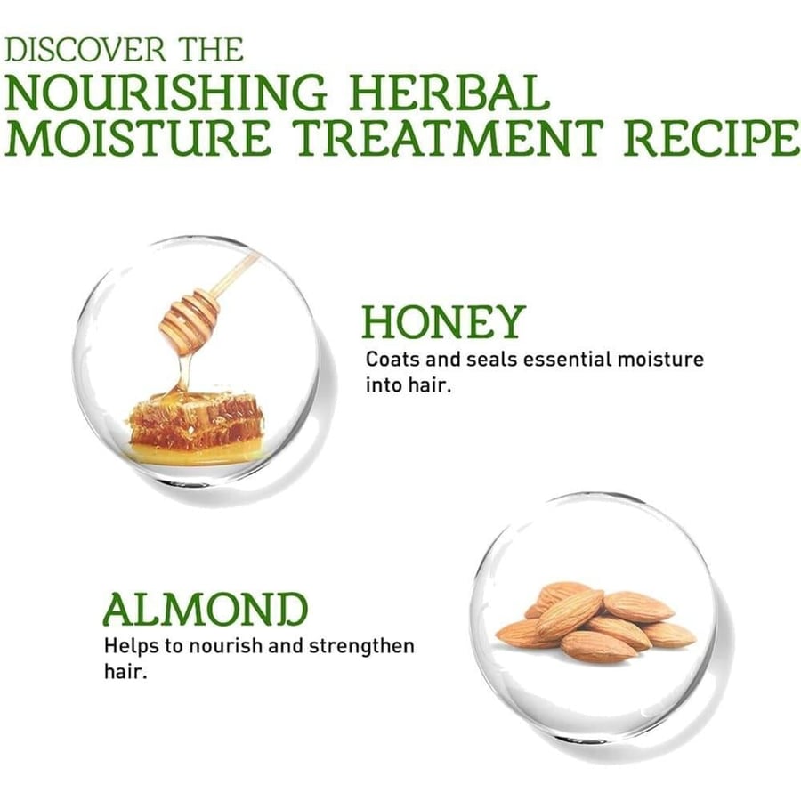 فاتيكا بديل الزيت 300 مل يحافظ علي الرطوبة بزيت اللوز والعسل VATIKA OIL REPLACEMENT 300 ML MOISTURE TREATMENT ALMOND HONEY - 1819