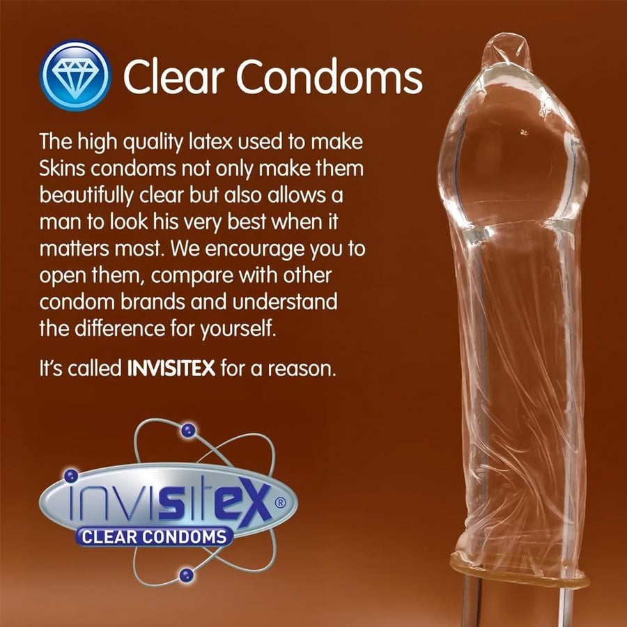 اسكينز واقي ذكري بالشيكولاتة  8 حبات SKINS CONDOM CHOCOLATE 8 CONDOMS