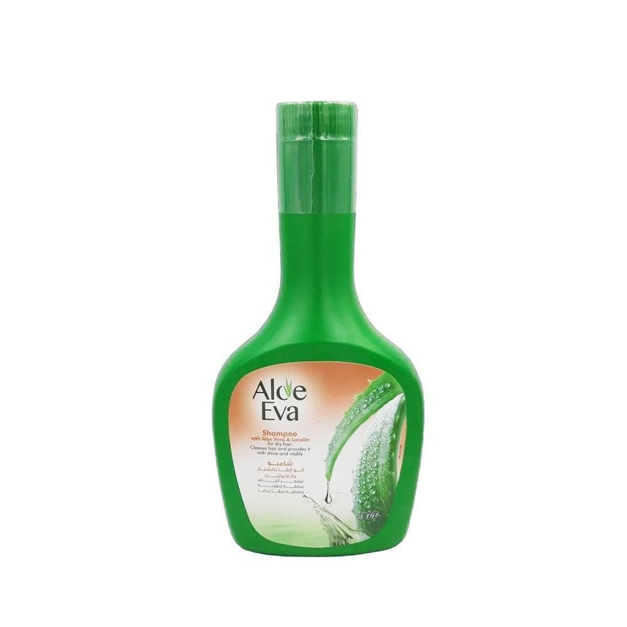 الو ايفا شامبو 320جرام بخلاصة الصبار واللانولين ALOE EVA SHAMPOO 320GM WITH ALOVERA EXTRACT AND LANOLIN (382355)