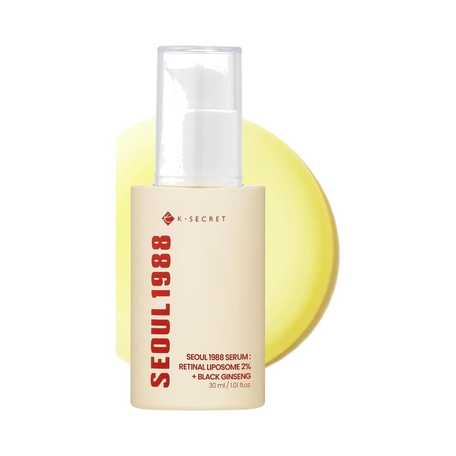 كي سيكريت سيول 1988 سيروم ريتينال ليبوسوم 2% مع الجينسنغ الأسود 30 مل K- SECRET Seoul 1988 Serum: Retinal liposome2%+Black Ginseng 30ML