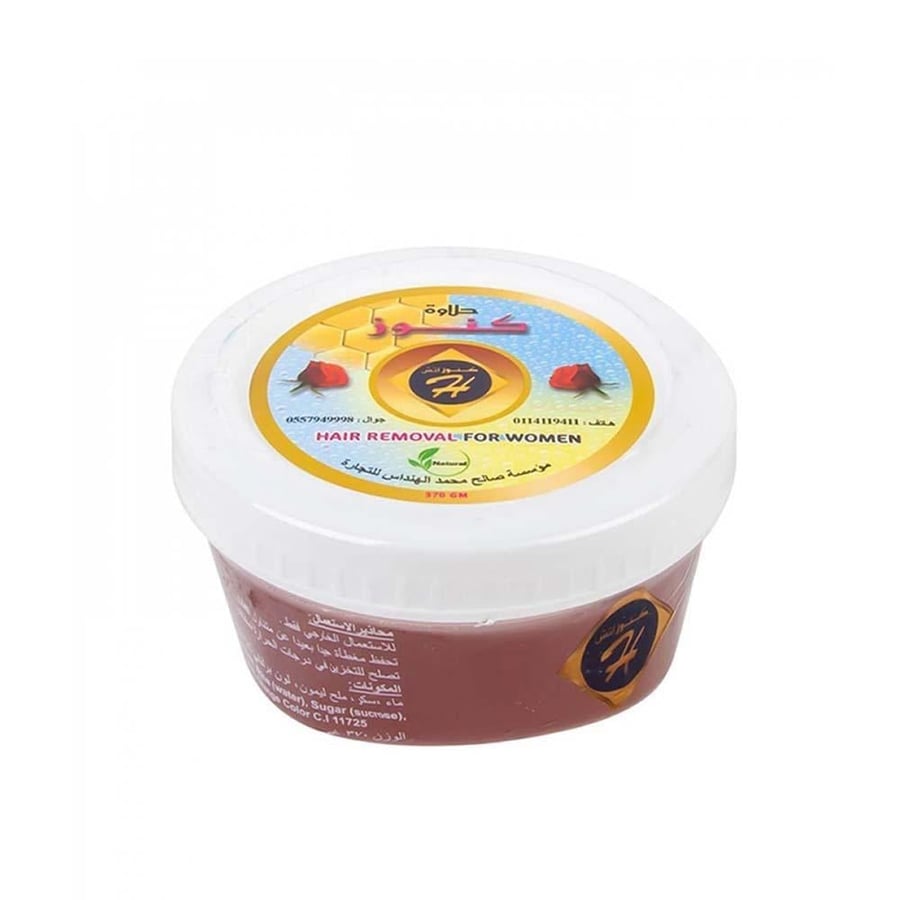 حلاوة كنوز 370جرام لون عسلي HALAWAH KNOUZ 370GM HONEY COLOR (860034)