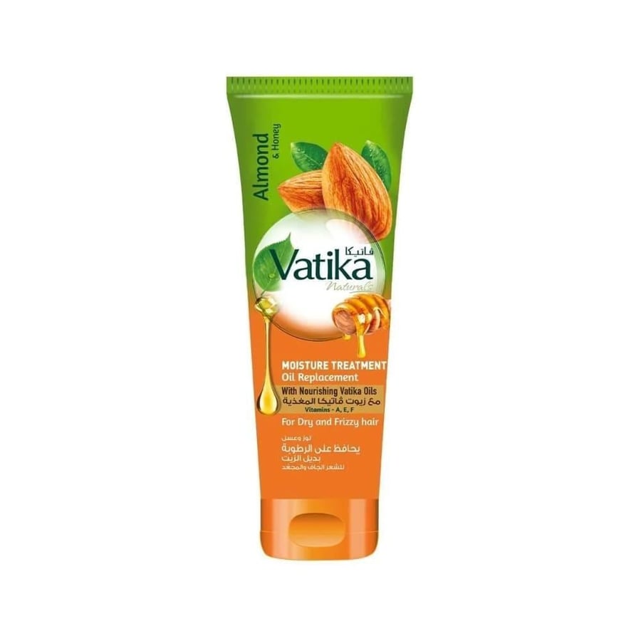 فاتيكا بديل الزيت 300 مل يحافظ علي الرطوبة بزيت اللوز والعسل VATIKA OIL REPLACEMENT 300 ML MOISTURE TREATMENT ALMOND HONEY - 1819