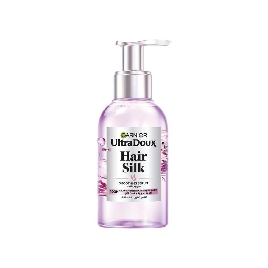 جارنيه الترا دوكس سيروم منعم 120مل بخلاصة ماء الارز و النشا GARNIER ULTRA DOUX SMOOTHING SERUM 120ML RICE WATER INFUSION AND STARCH (27672)