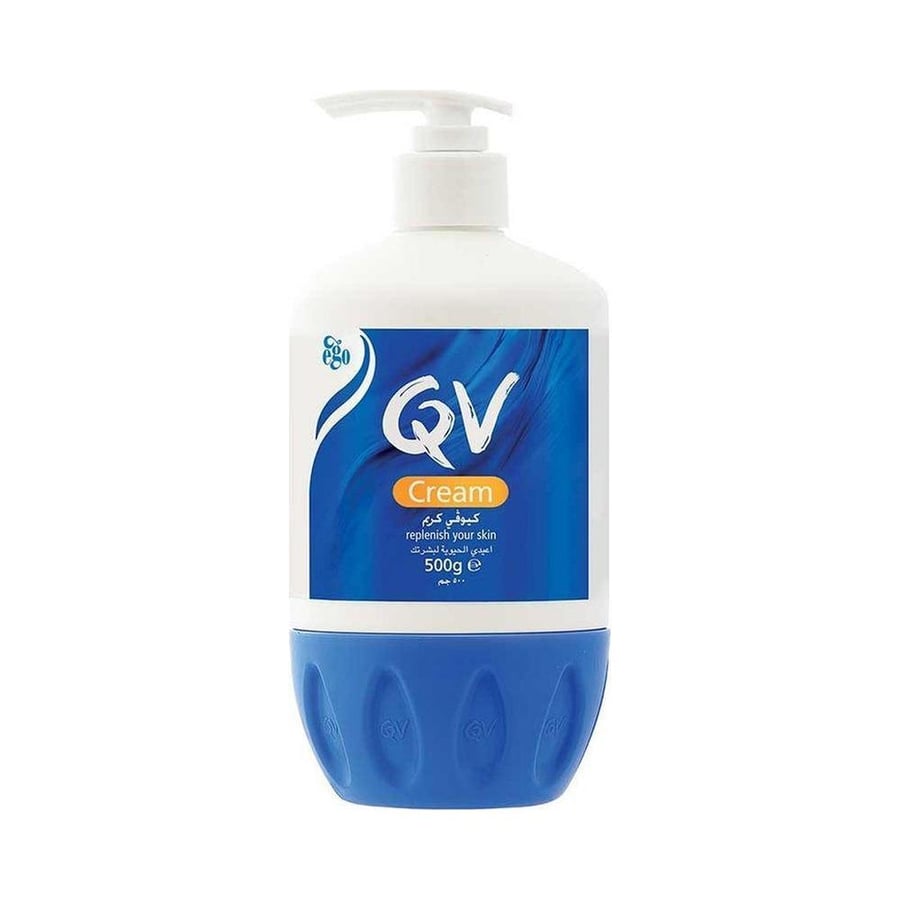 كيو فى كريم 500 جم (مستورد ) ضغاط QV CREAM ORIGINAL 500GM PUMP(EN )(12952)