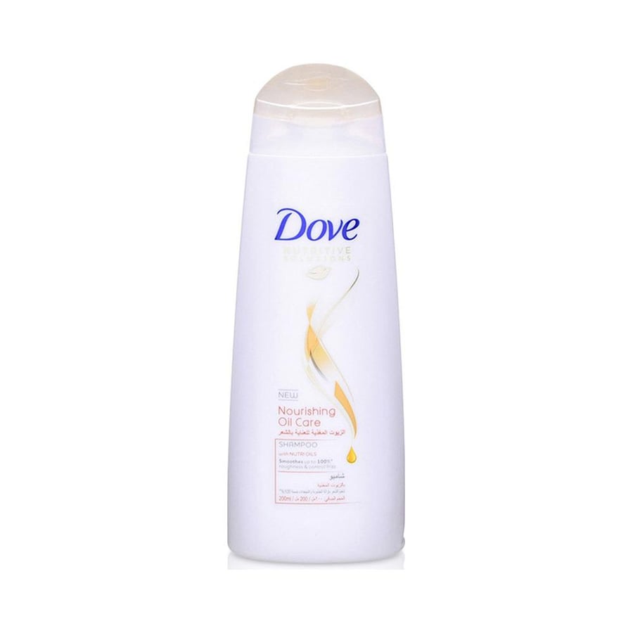 دوف شامبو 200مل /190مل عناية الزيت المغذي DOVE SHAMPOO 200ML /190ML NOURISHING OIL CARE (23282)+(17858)