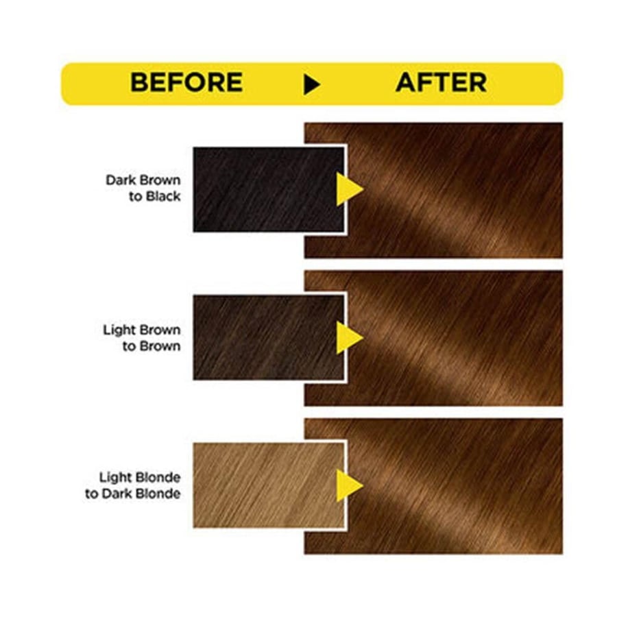 غارنيه صبغة دائمة للشعر 5.3 بني ذهبي GARNIER OLIA HAIR COLOR 5.3 GOLDEN BROWN 41381