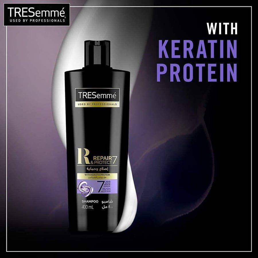 ترسيمي شامبو اصلاح وحمايه 400مل4841 TRESEMME SHAMPOO REPAIR & PROTECT 400ML(4841)