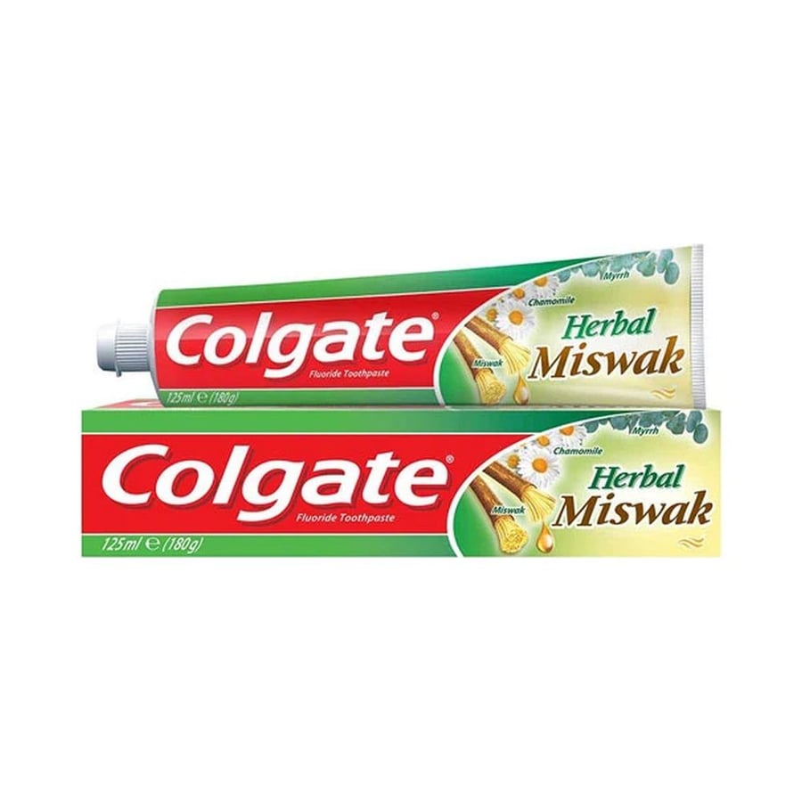 كولجيت معجون أسنان 125 مل هيربال مسواك COLGATE T.P 125 ML HERBAL MISWAK (113010)