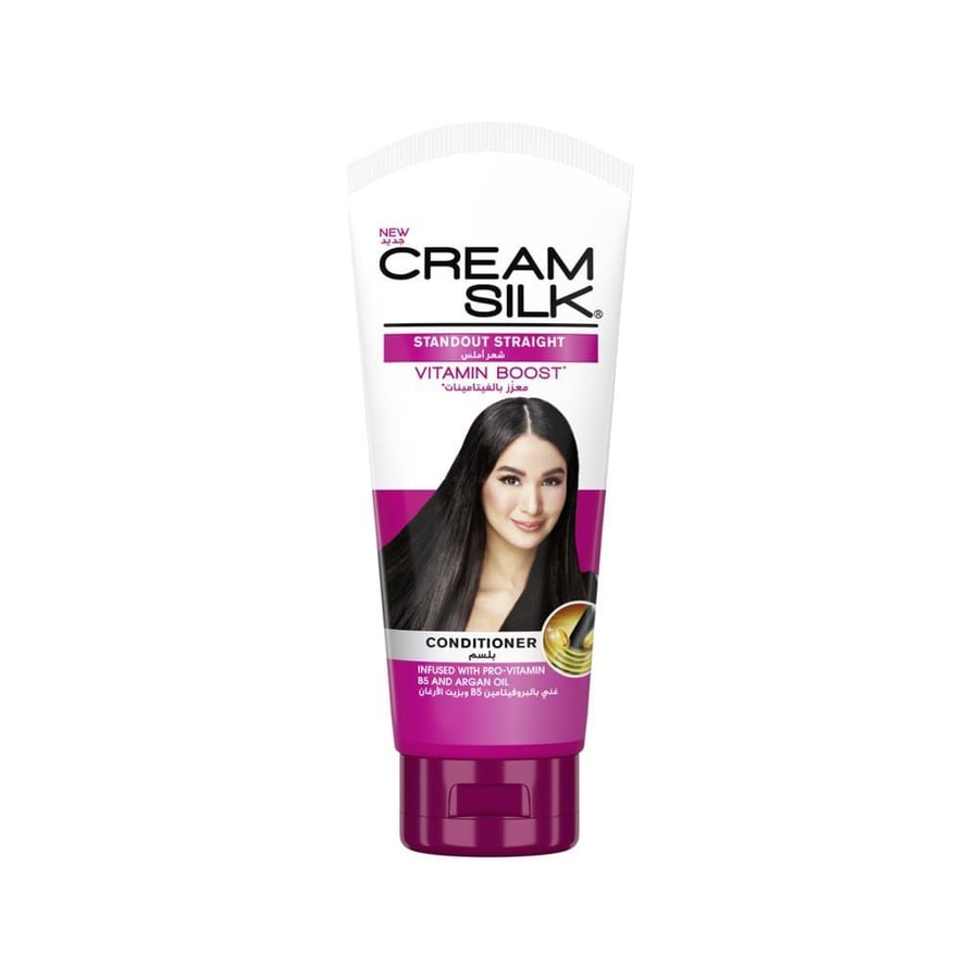 كريم سيلك بلسم لشعر مفرود 180مل CREAMSILK CONDITIONER STAND OUT STRAIGHT 180ML 52824