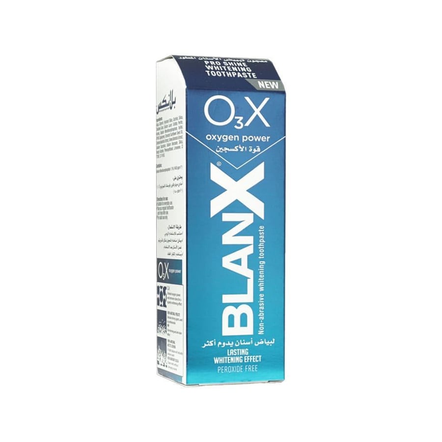 بلانكس معجون اسنان 75 مل قوة الاكسجين BLANX T.P 75 ML O3X WHITENING (5891)