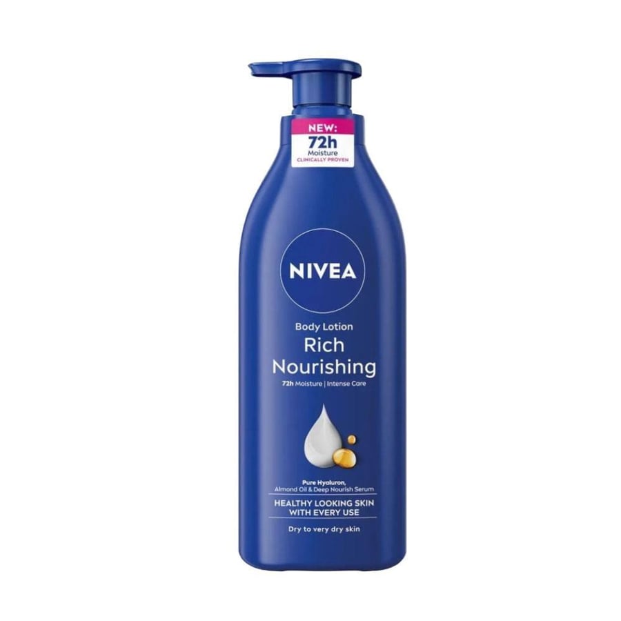 نيفيا لوشن للجسم 625 مل عنايه مركزه ومرطبه مغذي NIVEA BODY LOTION 625ML NOURISHING ALMOND OIL 13196
