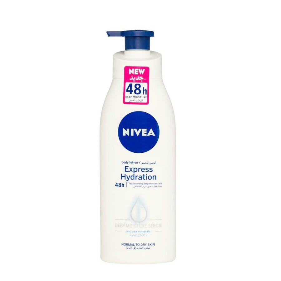 نيفيا لوشن للجسم 400 مل اكسبرس هيدراشن بالاملاح البحرية NIVEA BODY LOTION 400ML EXPRESS HYDRATION  (80827)