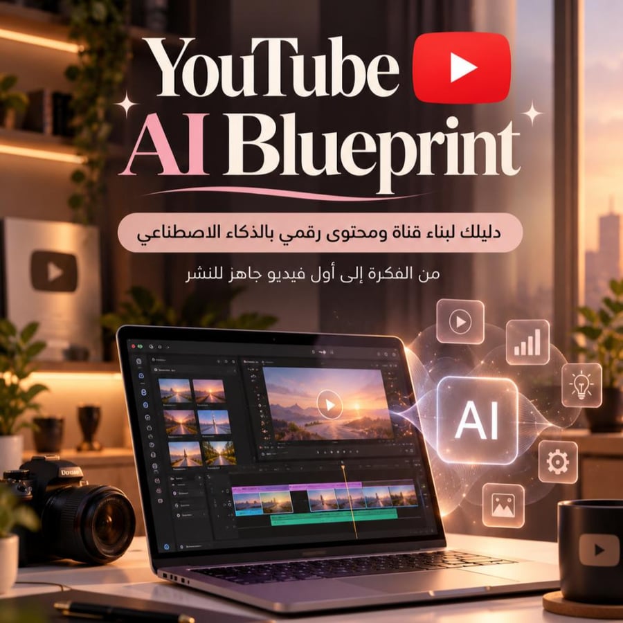دليلك لصناعة محتوى يوتيوب بالذكاء الاصطناعي