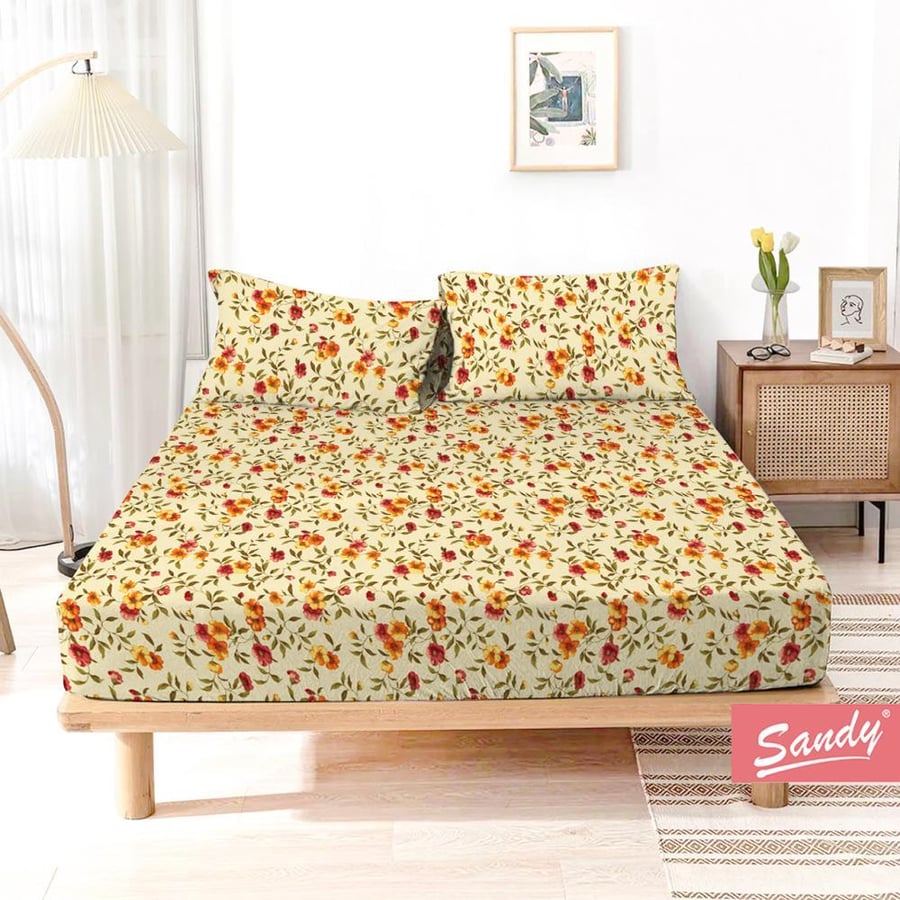 Sandee double elastic sheet set 200x200 cm - 980