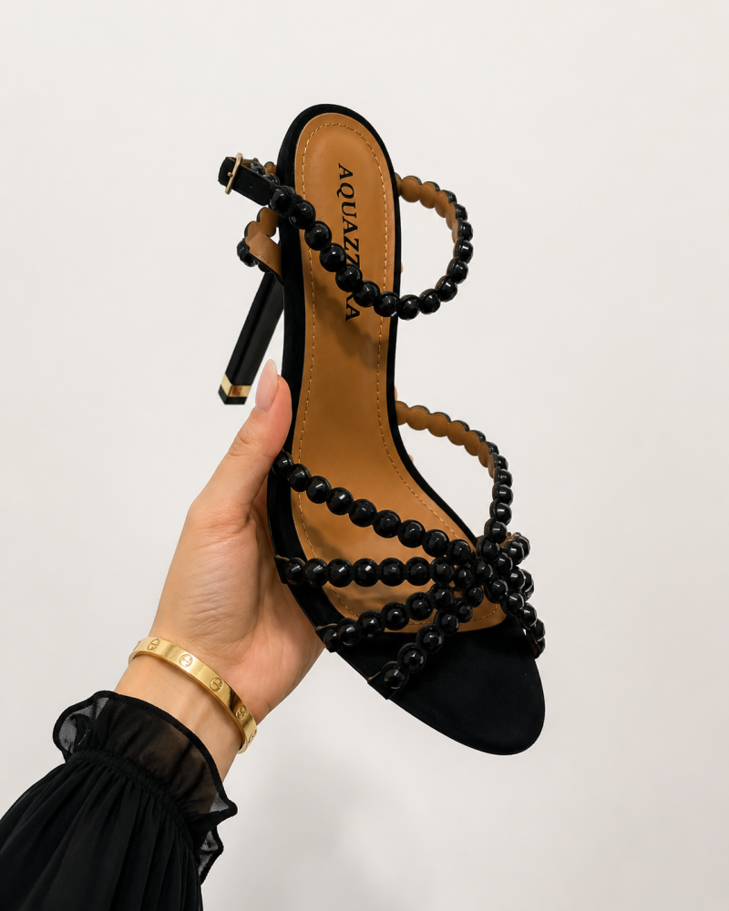 AQUAZZUR كعب عالي وفصوص