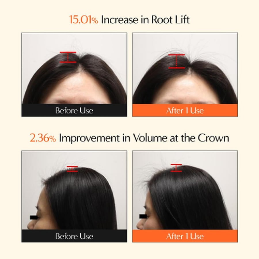 lilyeve Grow Turn 3D Volume Shampoo Refill Only شامبو تكثيف الشعر الكوري ليلي ايف