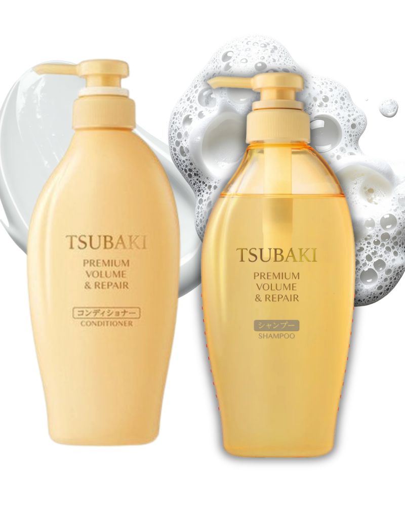Shiseido  Tsubaki Premium Moist  Repair Shampoo Conditioner Set