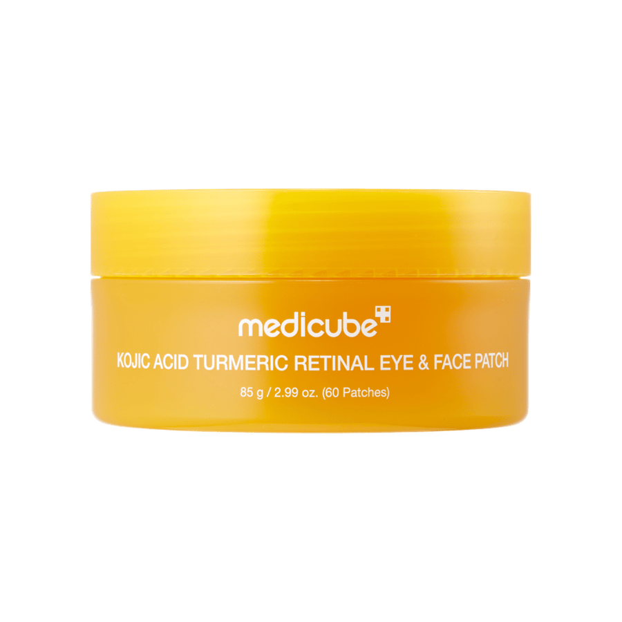 Medicube KOJIC ACID TURMERIC RETINAL EYE PATCH 60pcs ميدكيوب ماسك التف