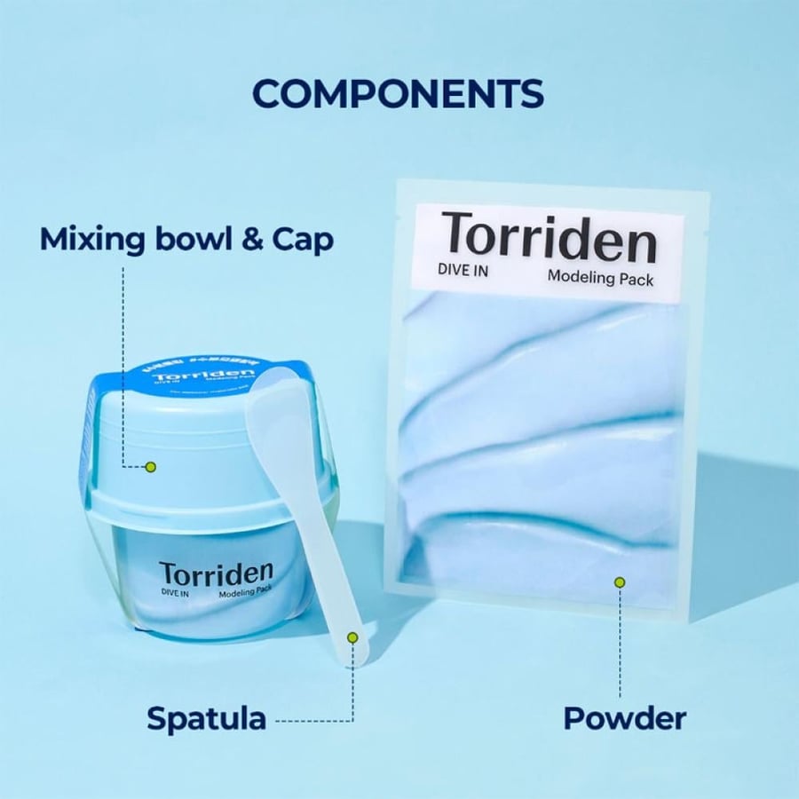 torriden dive in modeling pack توريدين ماسك موديلينق