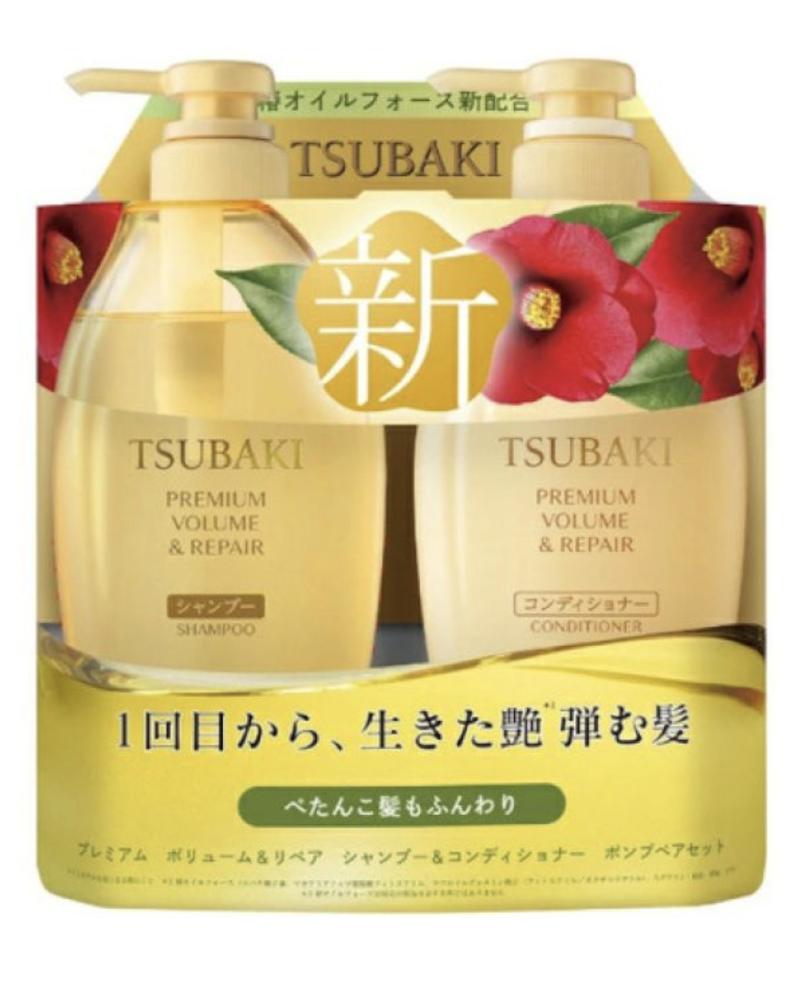 Shiseido  Tsubaki Premium Moist  Repair Shampoo Conditioner Set