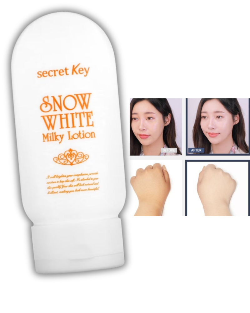 Secret Key Snow White Milky Lotion لوشن سنو وايت الكوري الكريمي لتبييض