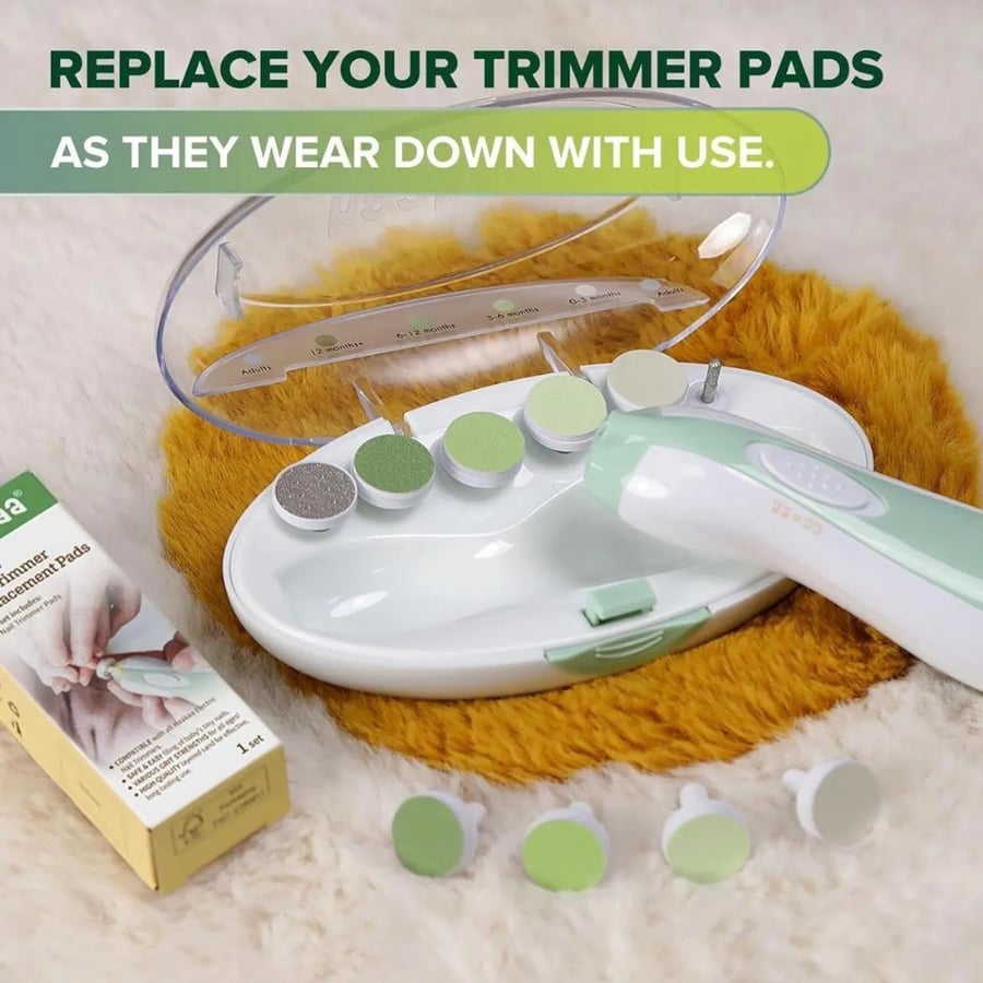 HAAKA ELECTRIC NAIL TRIMMER REPLACEMENT PADS 1SET
