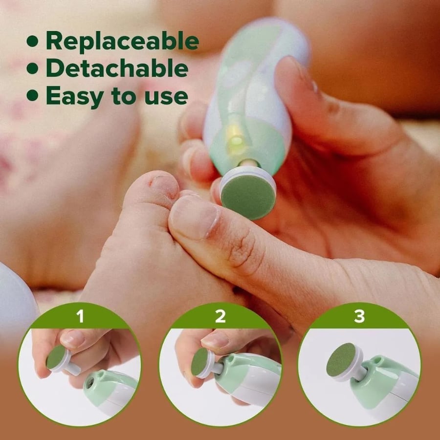 HAAKA ELECTRIC NAIL TRIMMER REPLACEMENT PADS 1SET