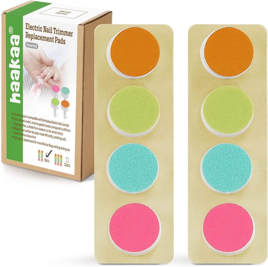 HAAKA ELECTRIC NAIL TRIMMER REPLACEMENT PADS 1SET