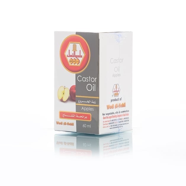 WADI ALNAHIL CASTOR OIL APPLE 60ML